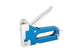 Степлер пружинний MASTERTOOL скоба R53 4-14 мм, плавне регулювання сили удару, корпус метал 41-0905 (мт41-0905)