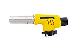 Пальник для газового балона MASTERTOOL "Комета" п'єзопідпал Ø19 мм/1300°С 44-5009