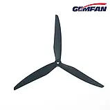 Пропелери для дрона GEMFAN 1050-3 Glass fiber nylon Black (комплект 4шт 2CW + 2CCW), фото 3