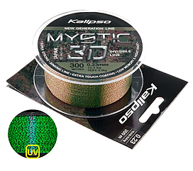 Волосінь 300м 0.25мм Kalipso Mystic 3D