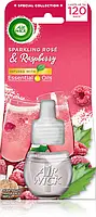 Запаска для електричного освіжувача повітря  Air Wick Sparkling Rose & Raspberry 19 мл.