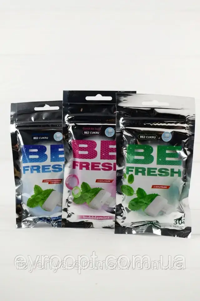 Жуйки Be Fresh Bubblemint 30 шт.