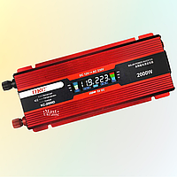Перетворювач напруги UKC 2000W 12V-220V із захистом від короткого замикання KC-2000