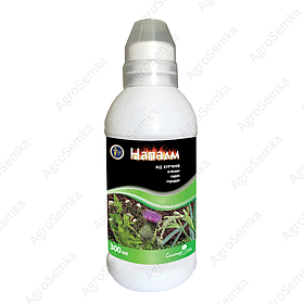 Гербіцид суцільної дії (знищення всіх бур'янів) Напалм 300мл., Сімейний Сад