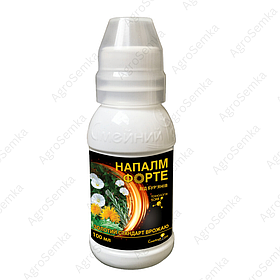 Гербіцид суцільної дії (знищення всіх бур'янів) Напалм Форте 100мл., Сімейний Сад