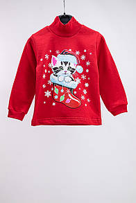 Дитяча різдвяна водолазка з начисування