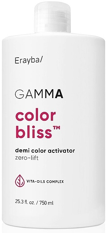 Крем-активатор Erayba Gamma Color Bliss Demi Color Activator Zero-Lift 0 VOL  750 мл
