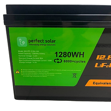 Акумулятор Perfect Solar LiFePO4 12.8V/100AH (1280W*h) (літій-залізо-фосфатний акумулятор для ДБЖ), фото 6