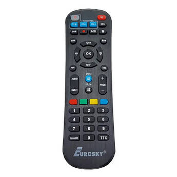 Пульт Eurosky ES-16, ES-17, ES-18, ES-15, ES-11 (TV Control)