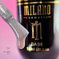 Рідкий полігель Milano No04 із шимером, 15 мл