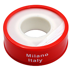 Фум стрічка ущільнювальна Milano 12 х 0,075 мм довжина 8 м упаковка 10 штук