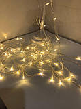 Led гірлянда штора від мережі тепло білий 2*2m tn1642, фото 4