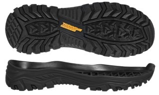 Підошва з термогумового матеріалу для чоловічого взуття Мувер-18, розмір: 40-46, Чорного кольору, фото 1