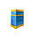 Улей пінополістирольний Дадан на 10 рамок Lyson з гігієнічним дном фарбований, фото 2