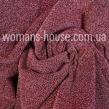 Трикотаж люрекс Ківі стрейч 150 см 240 г/м2 Вишневий