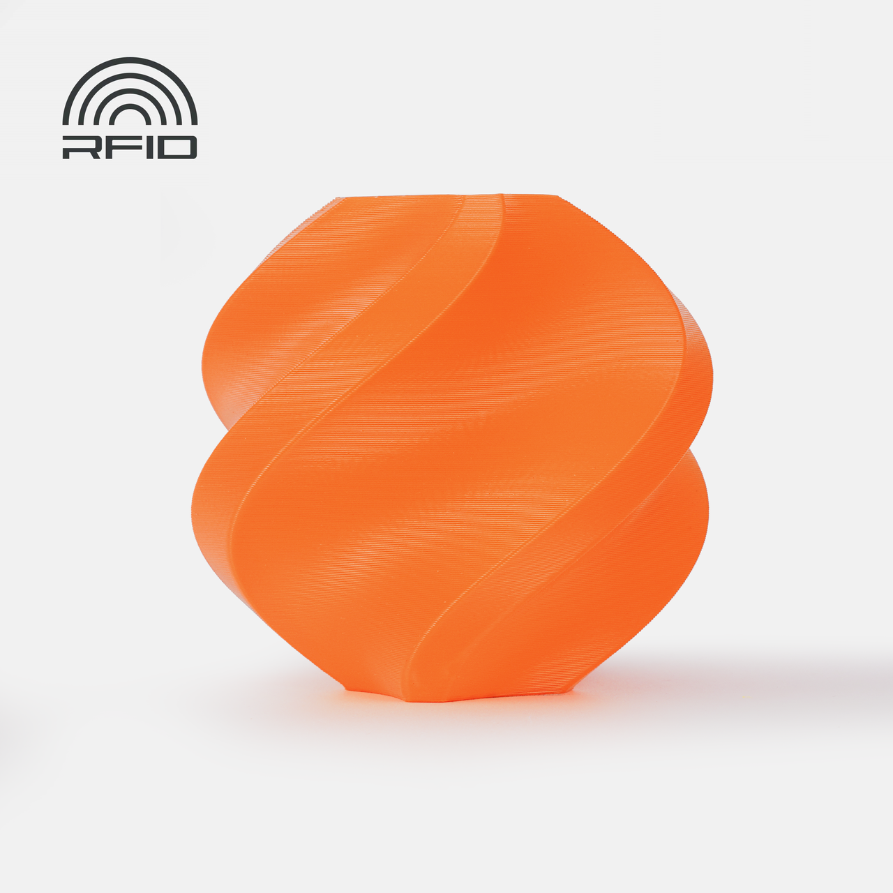 Пластик філамент без котушки Bambu Lab ABS Orange (40300), Refill, 1.75мм, 1кг, 398м, 240-270°C, Помаранчевий