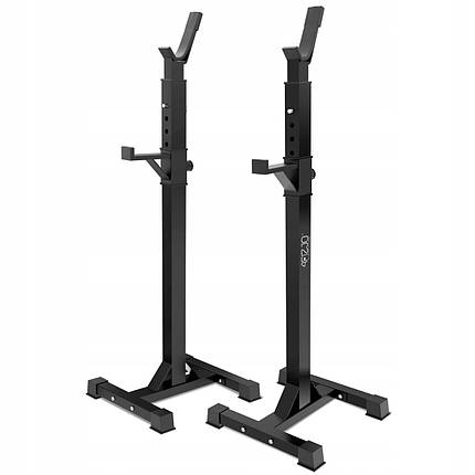 Стійки під штангу 4FIZJO регульовані, зі страховкою Black (P-5905973402651), фото 1
