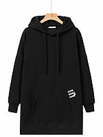 Толстовка подовжена утеплена жіноча оптом, Glo-story, S/M-L/XL рр., арт. WPU-3926, фото 5