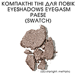 Компактні Тіні для повік Eyeshadows Eyegasm Paese 1,5g (05) starlight: mettallic, фото 2