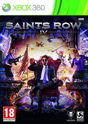 Гра для ігрової консолі Xbox 360, Saints Row IV (Ліцензія, БУ), фото 1