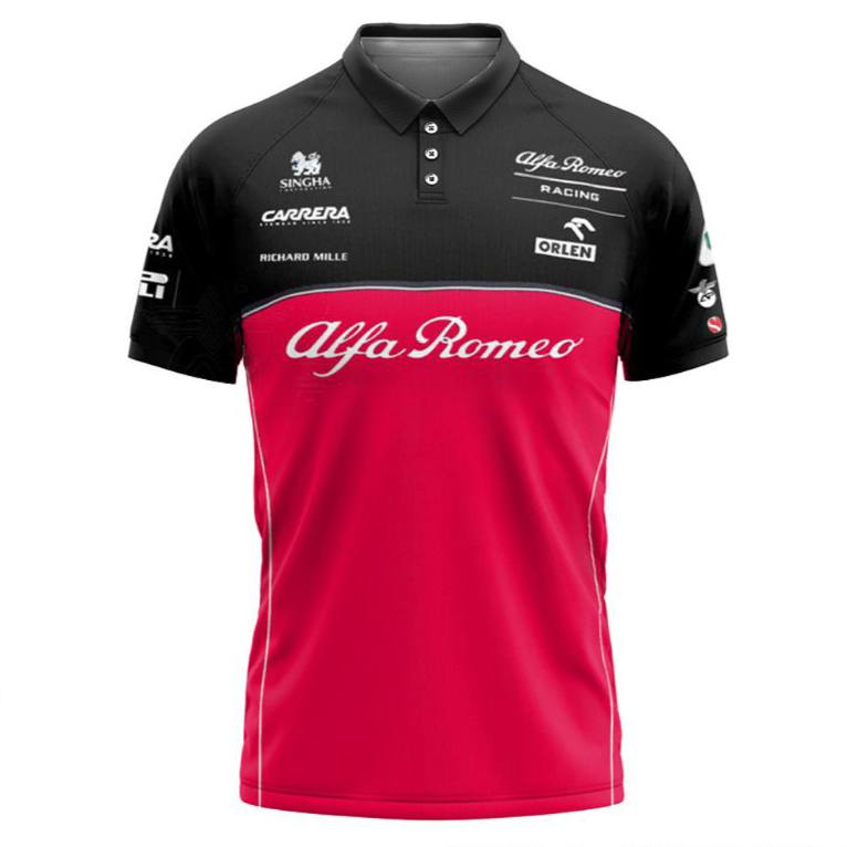 Чоловіча спонсорська сорочка-поло Alfa Romeo Formula-1