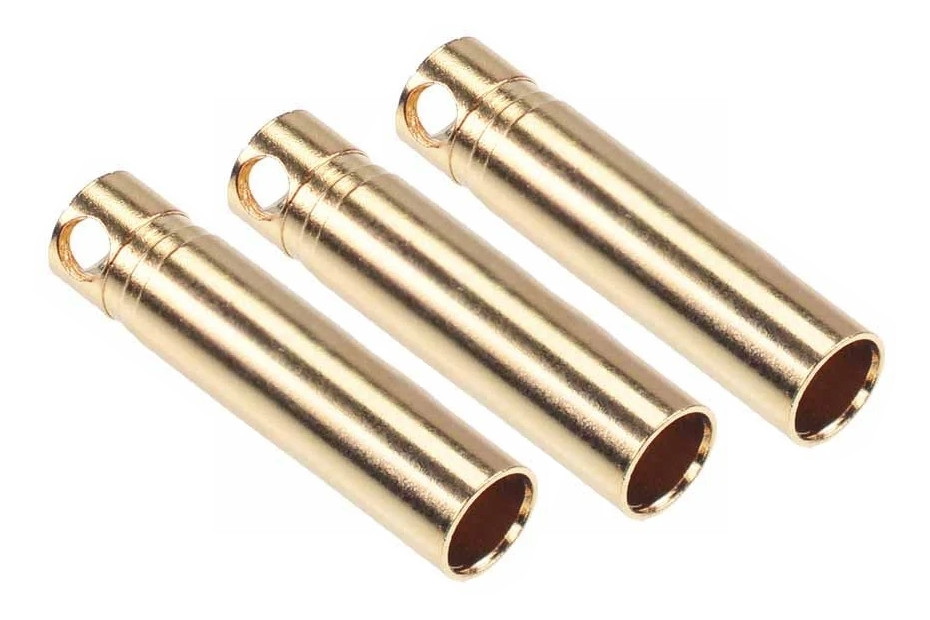 Конектори AMASS GC4010 4.0MM Female 3 шт в пакуванні. amc, фото 1