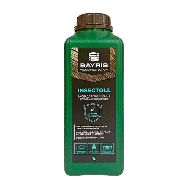 Засіб для знищення комах-шкідників Bayris Insectol 1 л, фото 1