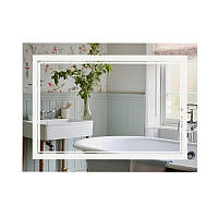 Дзеркало Qtap Cardinal 1000х700 з LED-підсвічуванням Touch, з антизапотіванням, з димером, регульованою температурою кольору