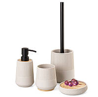 Набір аксесуарів для ванної, 4 предмети