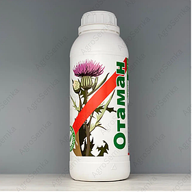 Гербіцид суцільної дії (для знищення всіх бур'янів) Отаман 1л., Alfa Smart Agro