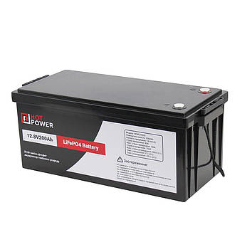 Літій-залізо-фосфатний акумулятор 12V/200AH (2560W*h), фото 2