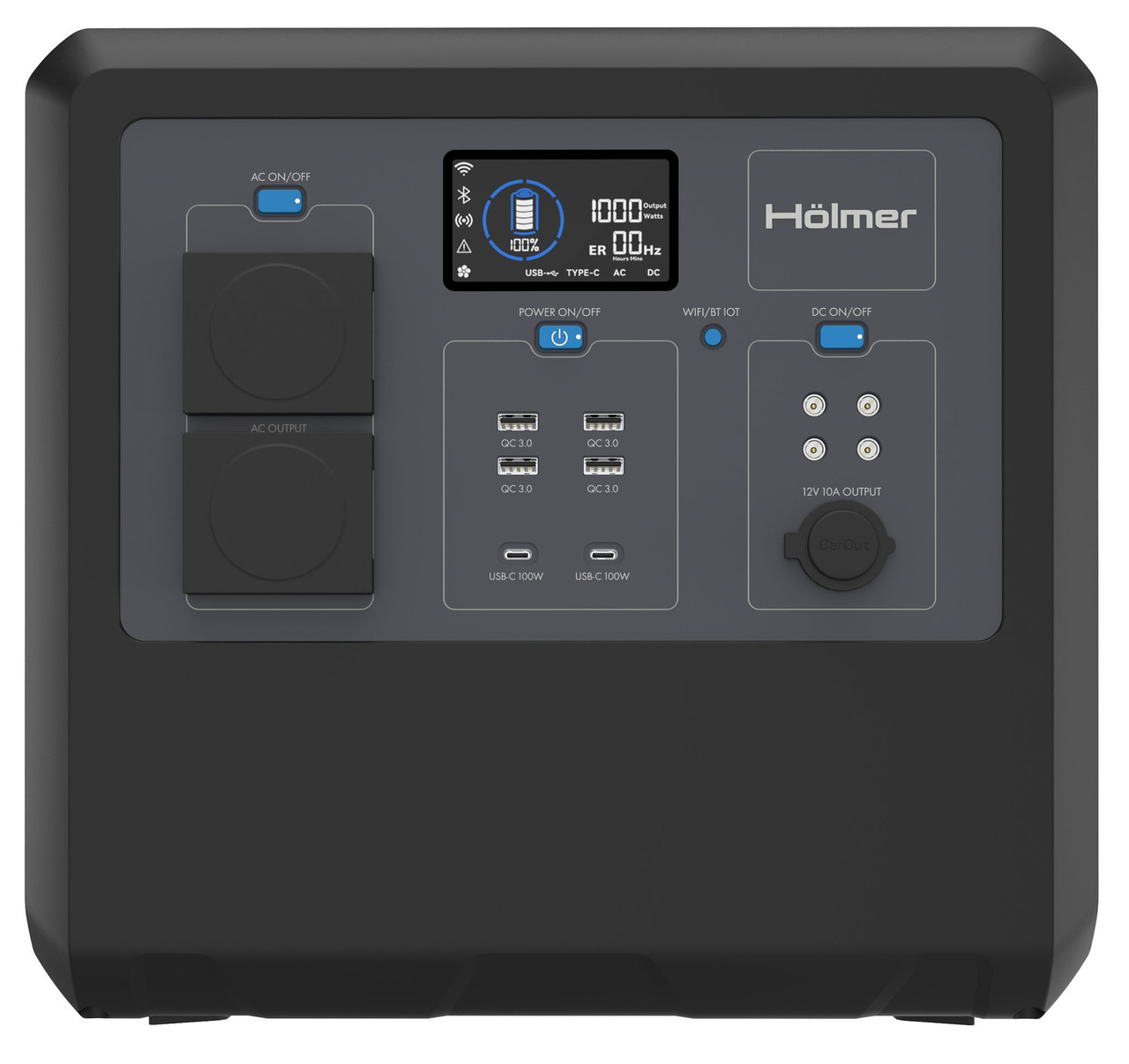 Портативна зарядна станція Hölmer BCP2400, фото 1