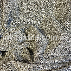 Трикотаж люрекс Ківі стрейч 150 см 240 г/м2 Сірий