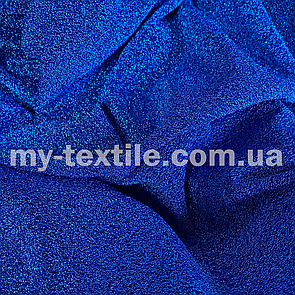 Трикотаж люрекс Ківі стрейч 150 см 240 г/м2 Синій електрик