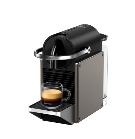 Кавоварка Nespresso Pixie Electric Titan C62 Неспрессо Піксі + набір 7 капсул, фото 1
