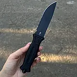 Туристичний ніж Strong 24 см зі сталі 420С із чохлом, фото 3