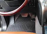 Гумові Килимки в авто (4 шт)  на Toyota Land Cruiser 200 (2007-....) Тойота, фото 5