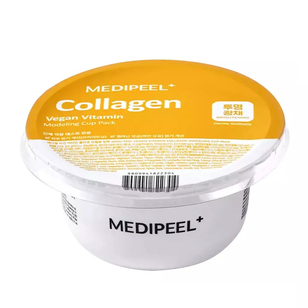 Маска моделююча освітлююча для обличчя Medi-Peel Collagen Vegan Vitamin Modeling Cup Pack (822304)