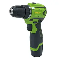 Шуруповерт акумуляторний Procraft PA12BL  (1 АКБ та ЗП, кейс)