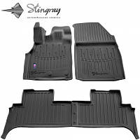 Комплект 3D килимків в салон автомобіля Renault Scenic III (2009-2016) Рено
