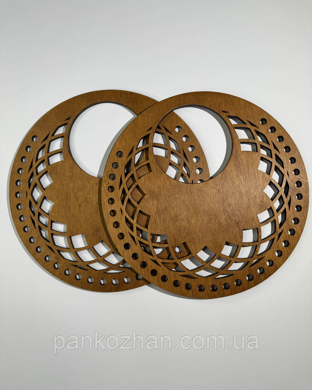 Дерев'яний комплект до в'язаної сумки Челсі, фото 1