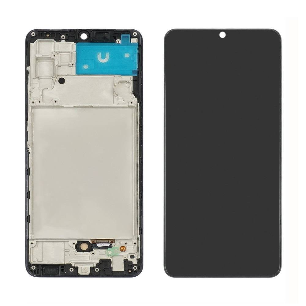 Дисплей для Samsung A325/A32 (2020) з чорним тачскрином і корпусною рамкою IPS, фото 1