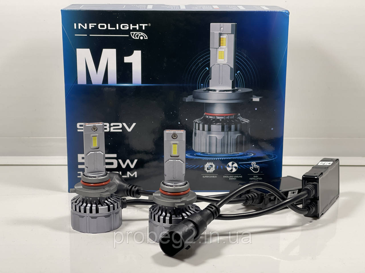 Комплект світлодіодних ламп hb4 30 w 5600 lm 6000 кell F3-Pro 12 v