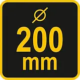 Набір для очищення димарів VOREL : шнур Ø= 6 мм, l= 10 м; йорж Ø= 200 мм; гиря- 1.8 кг, фото 3