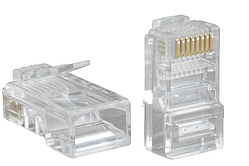 Модульний мережевий роз'єм RJ45 для UTP Cat5,Cat5e