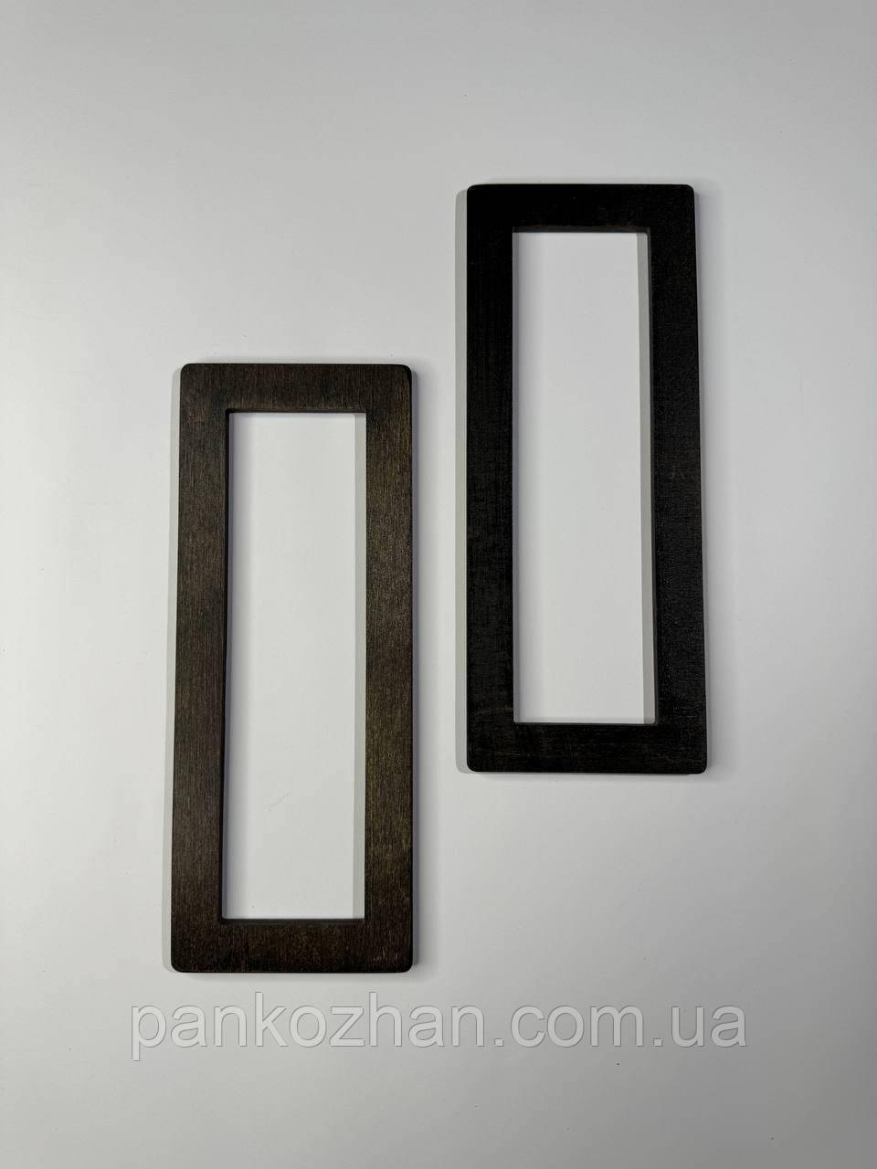 Дерев'яні ручки із фанери, прямокутні, фото 1