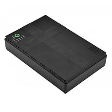 Mini UPS powerbank 10400мАч для роутера, 9V/12V Black, фото 3