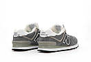 Кросівки чоловічі сірі зимові New Balance 574 Grey White Winter Fur (18519), фото 3