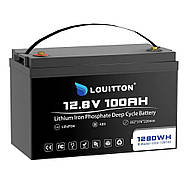 Акумулятор Louitton LiFePO4 12V100AH (1280Wh) (для ДБЖ (UPS)), фото 3