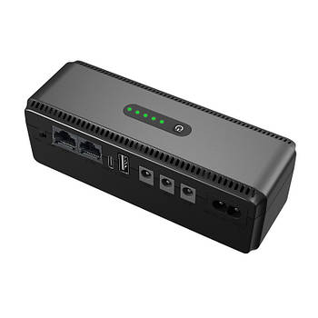 ДБЖ Andes Mini UPS для WI-Fi роутера 5 V 9 V 12 V 10400 mAh із захистом від короткого замикання шт.